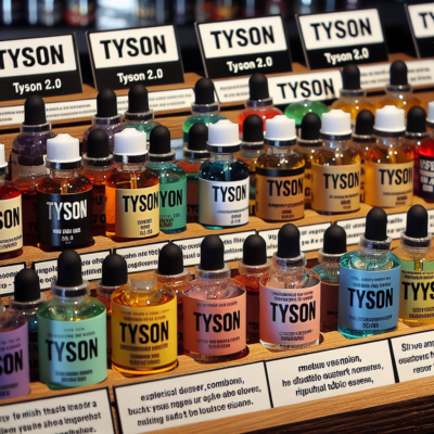 tyson 2.0 vape flavors